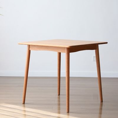 최신 맞춤형 정교한 작업 고형 목재 식탁 120*60*75cm 직사각형 모양