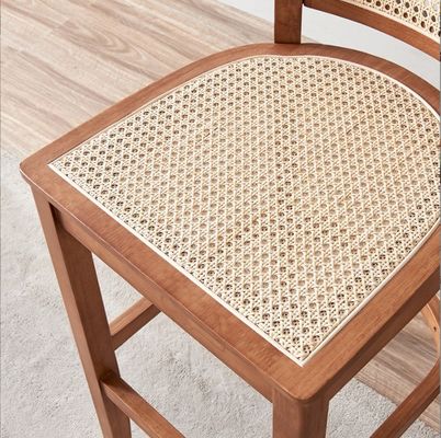 맞춤형 부엌 바 의자 고형 나무 다리 목재 캔 카운터 스쿨 43cm*43cm*109cm 무게 제한 100KG