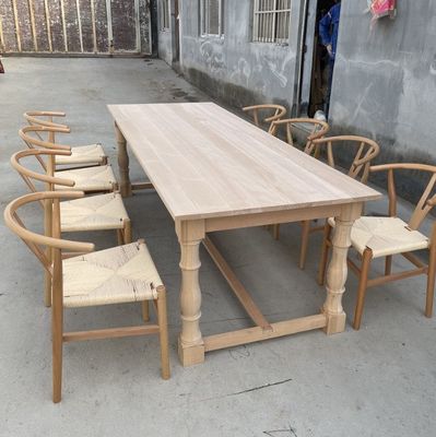 현대 디자인 월넛 슬랩 주방 레스토랑 식탁 목재 의자 및 이벤트 테이블 사무실 건물 유연성