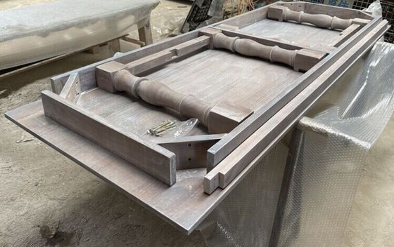 현대 디자인 월넛 슬랩 주방 레스토랑 식탁 목재 의자 및 이벤트 테이블 사무실 건물 유연성