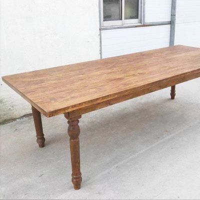 커버 재료 고체 목재 클래식 디자인 접는 농장 식탁 결혼식 테이블