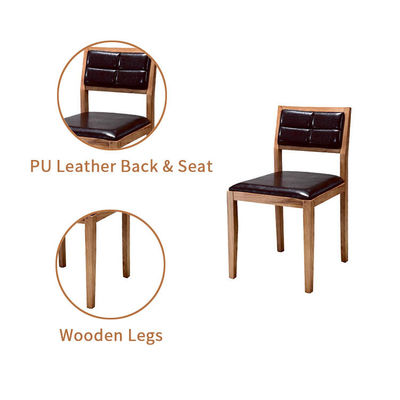 조절 가능한 내구성 있고 트렌디한 핸들 의자 천연 목재 카페 의자 쿠션 식사실 의자 프레임 대량