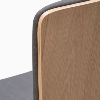 편안하고 편안한 식사를 위해 현대 브라운 목화 호텔 식탁 레저 의자