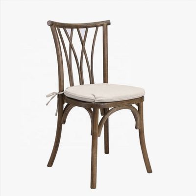 제조 공급 이벤트용 쌓일 수 있는 목재 의자 현대 디자인 호텔 레스토랑 잔치 및 가정