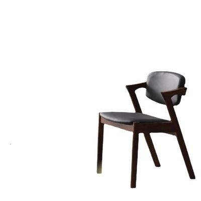 홈 가구 노르딕 스타일 Z형 오크 목재 PU/ 천재 OEM 서비스로 포장 된 식탁 의자 일반 허용