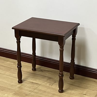 천연 또는 어두운 아가씨 색상 홀 고대 레스토랑을위한 목재 식탁