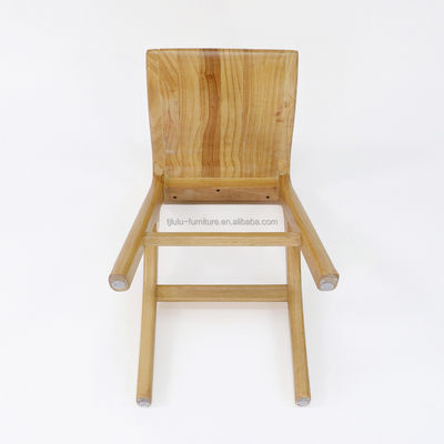 맞춤형 디자인 고전 고형 목재 바 스쿨 W35*D43.5*66.5CM 높은 거실 목재 식탁 의자
