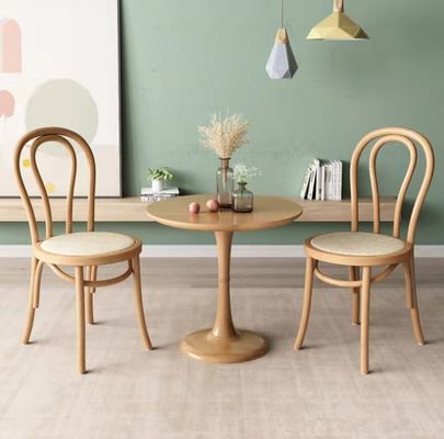 맞춤형 크기와 색상을 가진 손으로 만든 목재 레스토랑 의자