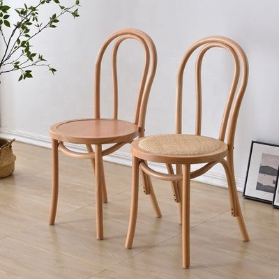 집 가구 개선을 위한 높이 조절 가능한 굽은 나무 비치 다리 식탁 의자