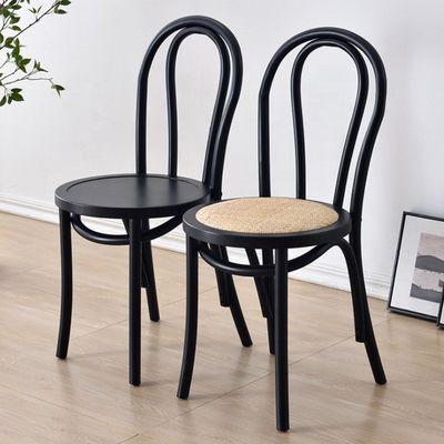 집 가구 개선을 위한 높이 조절 가능한 굽은 나무 비치 다리 식탁 의자