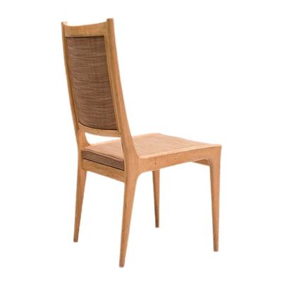 식실 가구 고형 목재 높은 등 의자 노르딕 디자인 의 직물 가루