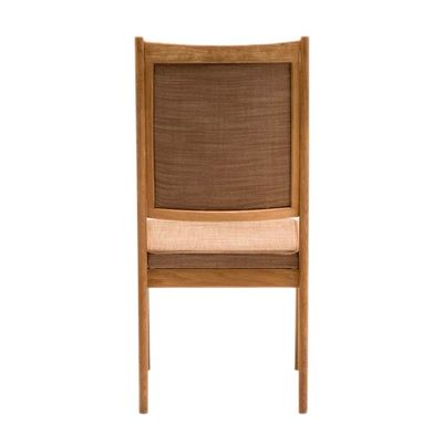 식실 가구 고형 목재 높은 등 의자 노르딕 디자인 의 직물 가루