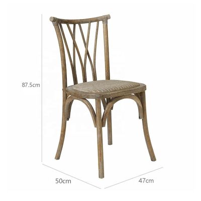 호텔 웨딩 이벤트 레스토랑 잔치 식사 스택블 및 고대 웨딩 의자