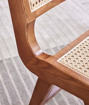 현대 디자인 식탁 의자 가정 식탁을위한 실용적인 라탄 가구