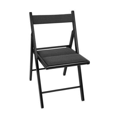 최고의 2023 호텔 이벤트 용 목재 접는 의자 접은 예 단단한 목재 프레임