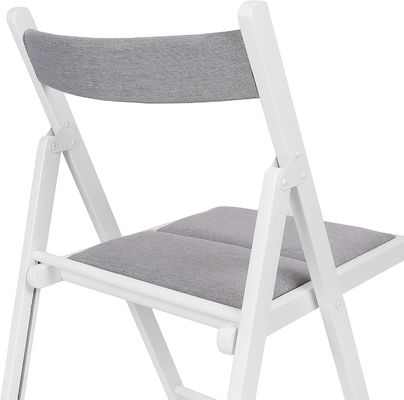 최고의 2023 호텔 이벤트 용 목재 접는 의자 접은 예 단단한 목재 프레임