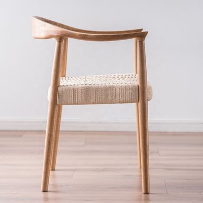 연구 책상 및 카페 의자 현대 노르딕 레저 스타일 단단한 재 나무 식탁 의자