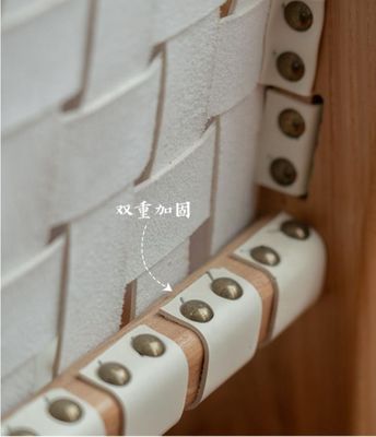 호텔 노르딕 디자인 단단한 석재 목재 말 사다리 가죽 엮은 좌석 현대 카페와 레스토랑을위한 쌓일 수 있는 식사 의자