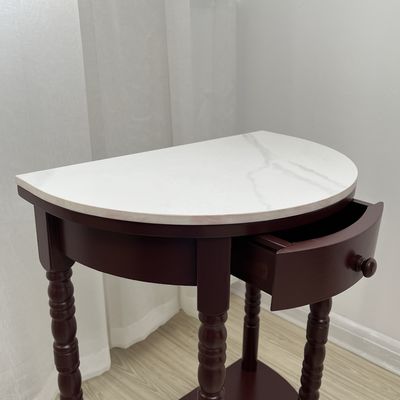 직사각형 및 정사각형 식실 가구 고전 고형 나무 커피 옆 테이블 정교 한 사무실 인테리어