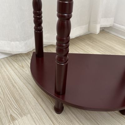 직사각형 및 정사각형 식실 가구 고전 고형 나무 커피 옆 테이블 정교 한 사무실 인테리어