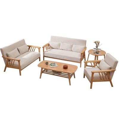 현대적 인 단단 한 나무 의자 생활실 의 스타일 과 편안함 의 완벽한 조합