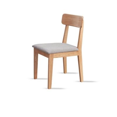 홈 가구 팔 없는 직물 포장 된 식탁 의자 세트 식탁