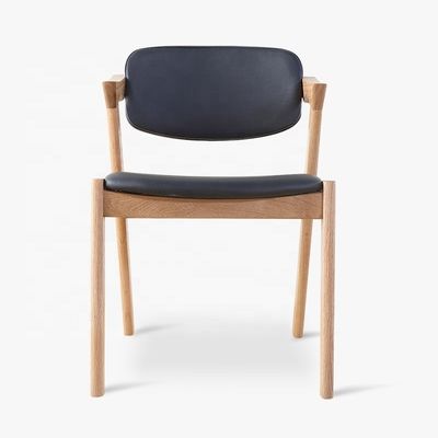 메일 패키지 PU 가죽 식탁 의자