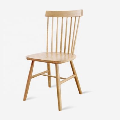 고형 목재 식탁 의자 현대 및 식탁 장식을위한 접힌 NO