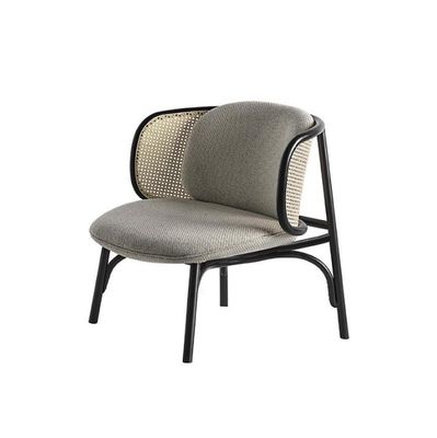 최신 디자인의 목재 싱글 라탄 의자