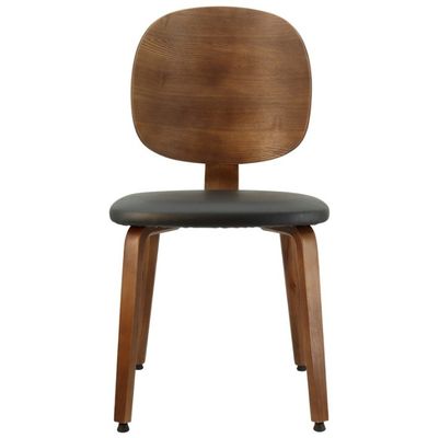 식탁 의자 노르딕 가구 포장 된 목재 의자 해제 가능한 카페 의자 조립 특정 W44cm*D46cm*89cm