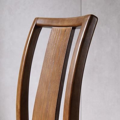 독특한 디자인 현대 단단한 나무 식탁 의자 오크 픽업 레스토랑