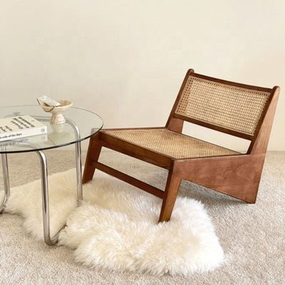 OEM/ODM 현대 스타일 라탄 목재 창의적인 거실 Patio 라탄 의자 뒷 의자 아파트 완벽