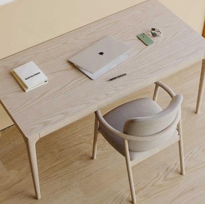 홈 가구 고급 고품질 노르딕 솔리드 애쉬 목재 굽은 등반 고밀도 스폰지 포장 팔 의자