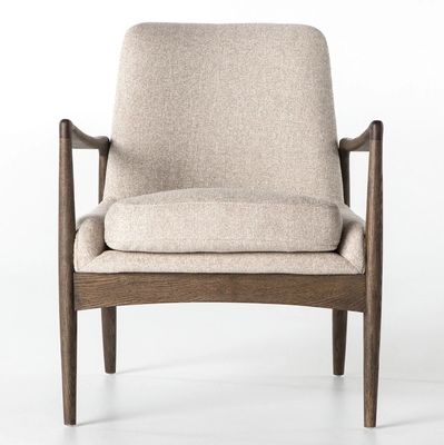 단일 거실 가구 목재 포장 된 소파 의자