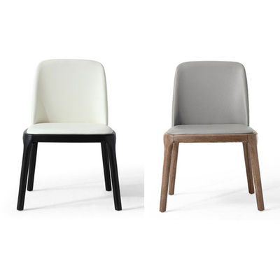 노르딕 회색 럭셔리 완전 직물 포장 식탁 의자 고급 현대 스타일 식실 가구