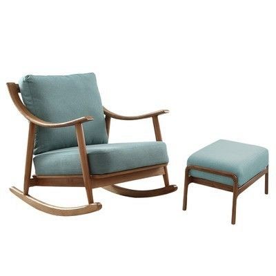 메일 포장 목재 가구 집 및 사무실용 흔들기 소파 의자 북유럽 스타일 디자인