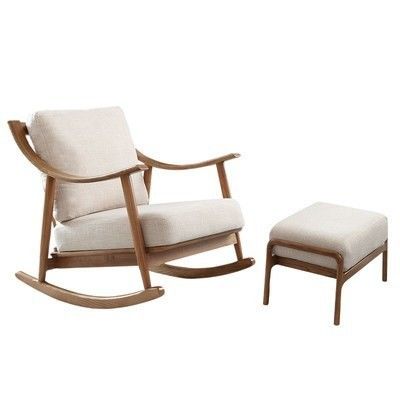 메일 포장 목재 가구 집 및 사무실용 흔들기 소파 의자 북유럽 스타일 디자인