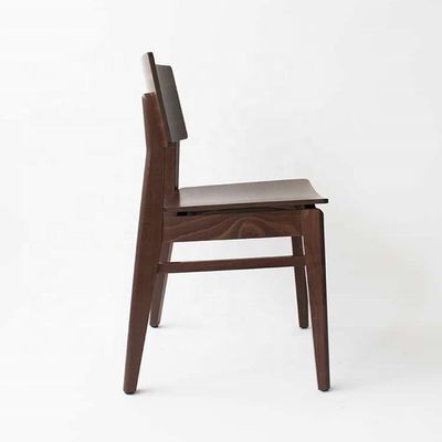 홈 가구 노르딕 스타일 소형 아파트용 단단한 목재 식탁 의자 내구성 디자인