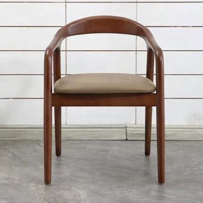 고형 목재 다리 식당 의자 가죽 쿠션 레스토랑 카페 호텔 NO 구형으로 접힌