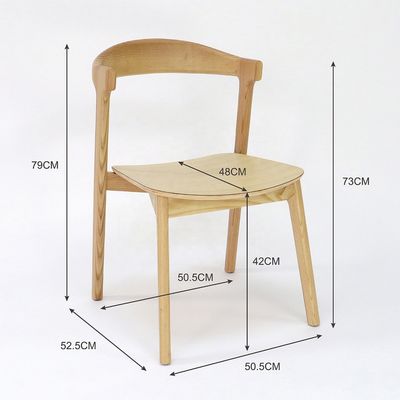 우아하고 편안한 현대 석나무 휴식용 의자 카페 호텔 레스토랑 53cm*50cm*76cm
