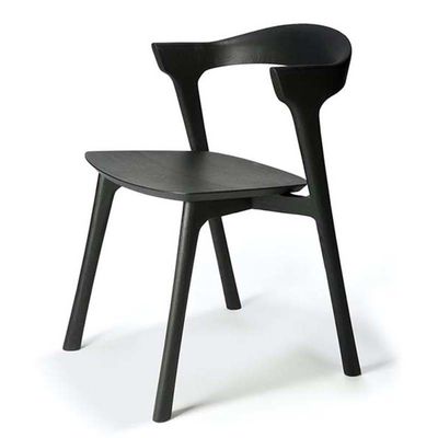 편안하고 우아한 노르딕 목재 휴식 의자 호텔 가든 카페 53cm*50cm*76cm