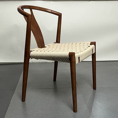 음식점 겹치기 쉬운 디자인 목재 식탁 의자 높이 조절 및 메일 포장