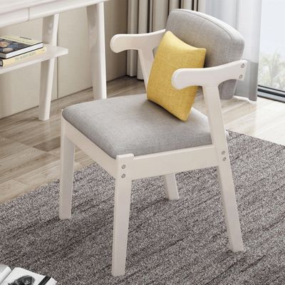 메일 포장 의자 고형 목재 식탁 의자 포장 쿠션과 고대 디자인