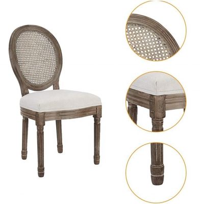 높이 조절 가능한 목재 팔 의자 유럽 디자인 스타일