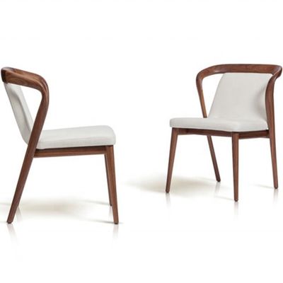 아파트 노르딕 고체 나무 식탁 의자 현대 간단한 협상 의자 레저 안식 의자 스타일 레저 의자