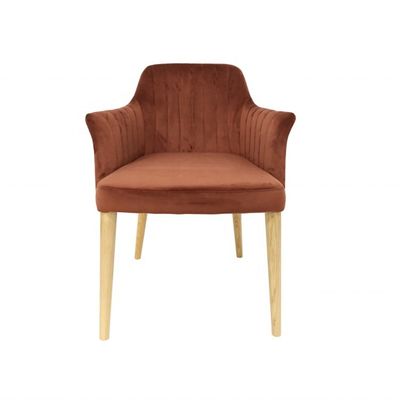 음식점 가구  Velvet Solidwood 다리 및 NO 접힌 디자인과 함께 식탁 의자