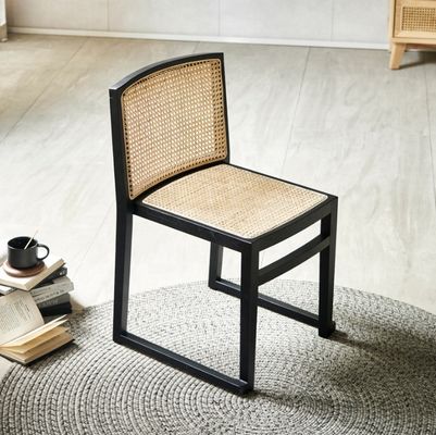 식실 가구 뱅켓용 현대 고형 나무 식탁 의자 겹쳐질 수 있는 라탄 의자 NO 접힌