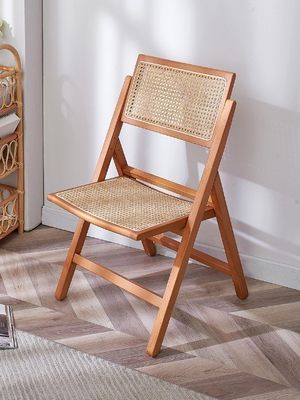 우편 포장 웨딩 이벤트 및 식탁 가구용 내구성 접이용 라탄 의자
