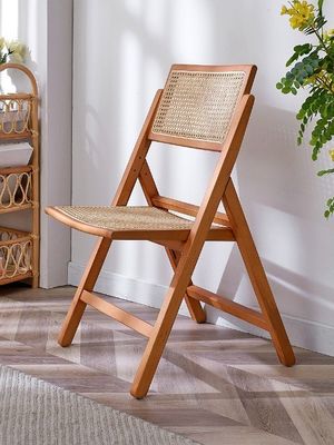우편 포장 웨딩 이벤트 및 식탁 가구용 내구성 접이용 라탄 의자
