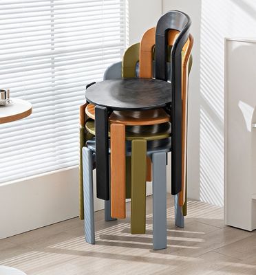 맞춤형 디자인 스칸디나비아 단단한 목재 식탁 의자